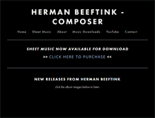 Tablet Screenshot of hermanbeeftink.com